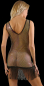 Preview: burlesques netz minikleid mit strass schwarz spielerspelunke