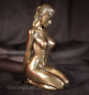Preview: akt bronze erotik figur frau nackt kniend hände hinter dem rücken