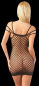 Preview: netzkleid schwarz mit schulterriemchen