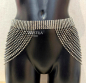 Preview: strass gürtel mit volants hüftgürtel taillengürtel gold boutiqueburlesque
