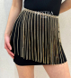 Preview: strass fadenrock minirock körperschmuck gold boutiqueburlesque