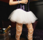Preview: tutu mesh minirock weiss boutiqueburlesque