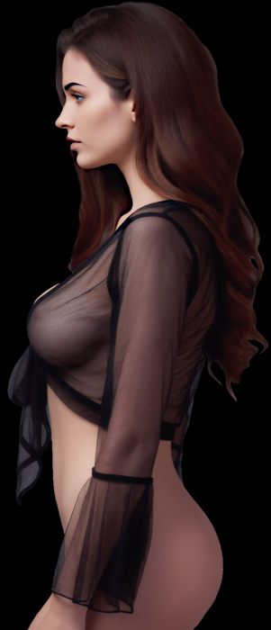 Preview: bolerotop mesh schwarz zum binden dreiviertelarm boutiqueburlesque