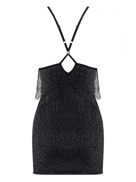 Preview: sexy minikleid schwarz partykleid spielerspelunke