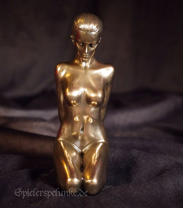 Preview: akt bronze erotik figur frau nackt kniend hände hinter dem rücken