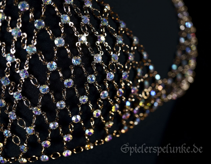 Spielerspelunke körperschmuck gold strass Bikini