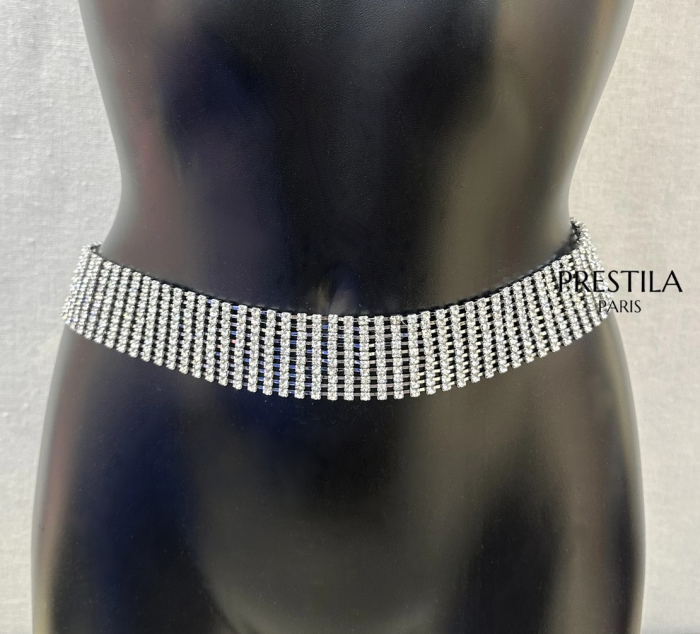 strass gürtel hüftgürtel taillengürtel silber breit boutiqueburlesque