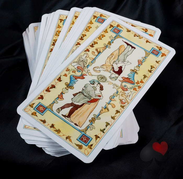 Preview: boutique burlesque erotische tarotkarten mit Motiven aus dem Decameron