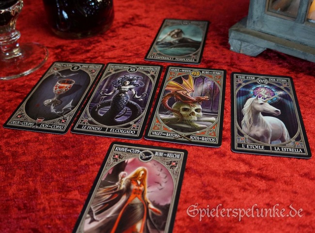 spielerspelunke tarotkarten anne stokes gothic
