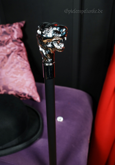 gehstock löwenkopfgriff gala abendgarderobe burlesque accessoires boutiqueburlesque