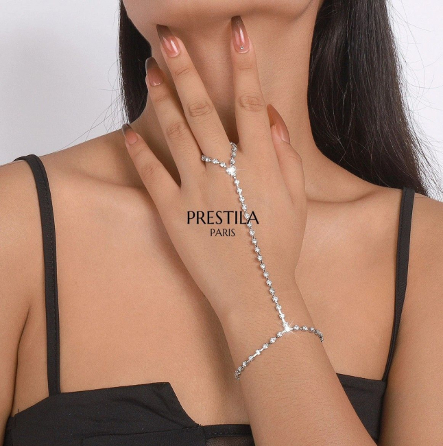 strassarmband mit fingerschmuck silber boutiqueburlesque