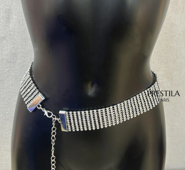 strass gürtel hüftgürtel taillengürtel silber breit boutiqueburlesque