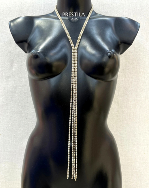 strass halsschmuck zweireihig und vierreihig gold boutiqueburlesque