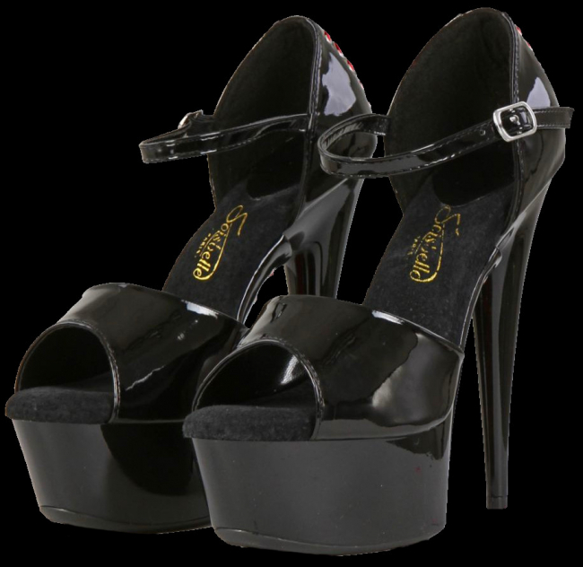 burlesque plateau high heel sandale lack schwarz rot korsettschnürung spielerspelunke