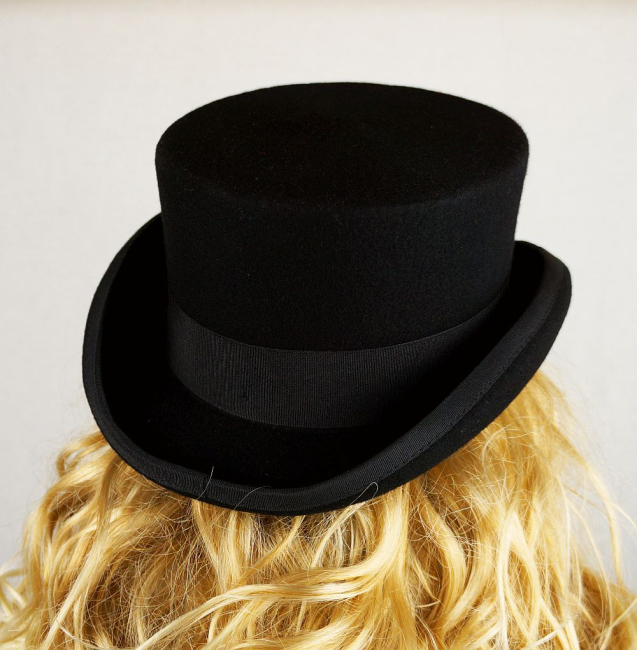 hut zylinder gothic steampunk burlesque wollfilz boutiqueburlesque