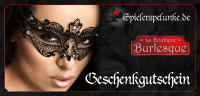 Geschenkgutschein für die Boutique Burlesque